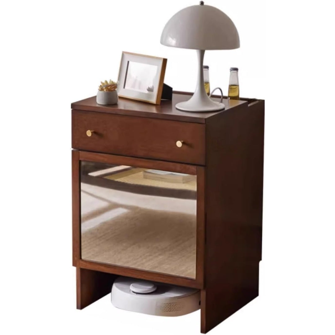 Meuble de rangement avec le vidage automatique