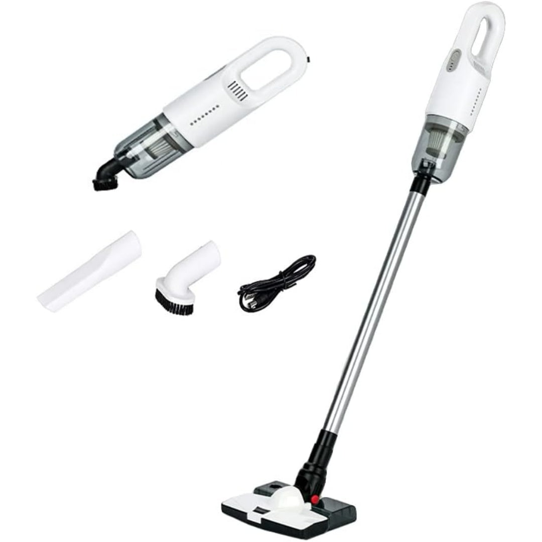 Balai aspirant offrant une alimentation rechargeable