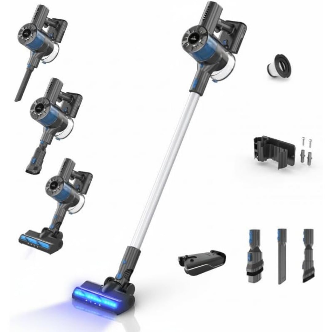 Aspirateur vertical proposant un format compact
