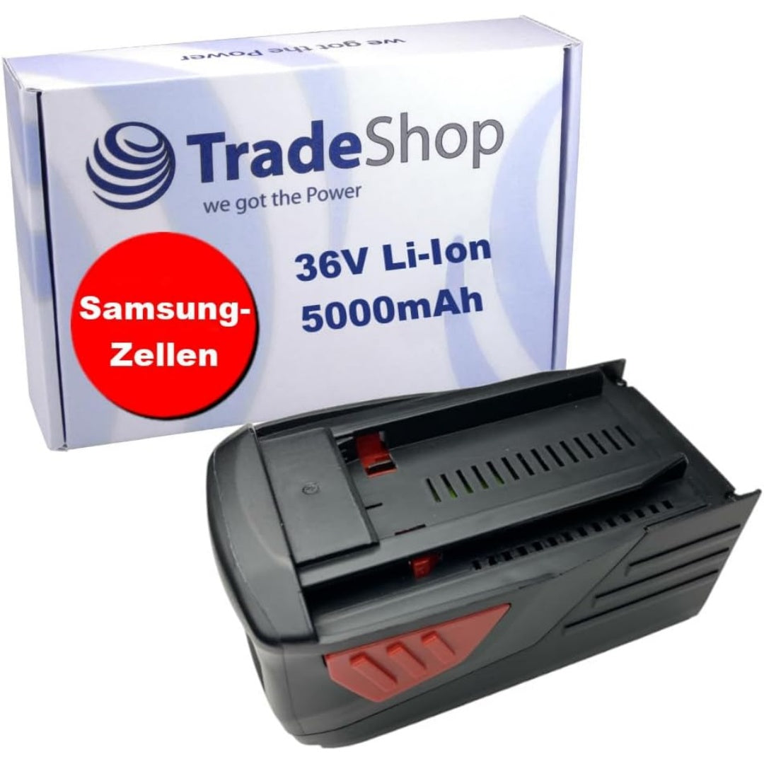 Accumulateur rechargeable avec le remplacement de la batterie et une tension annoncee de 36 V