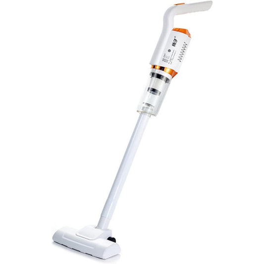 Aspirateur a main avec une puissance annoncee de 600 W, coloris blanc