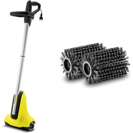 Brosse de rechange integrant l'entretien des surfaces et le remplacement de la brosse